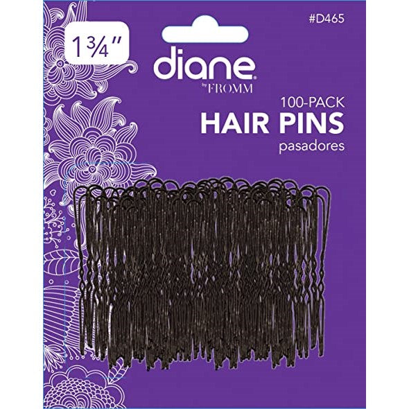 Diane Hair Pins Black | D465