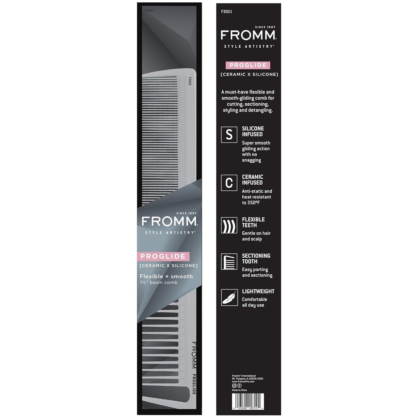 Fromm Proglide Basin Comb 7.5" | F3021