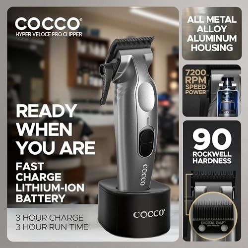 COCCO VELOCE CLIPPER GREY | CVPC-GREY