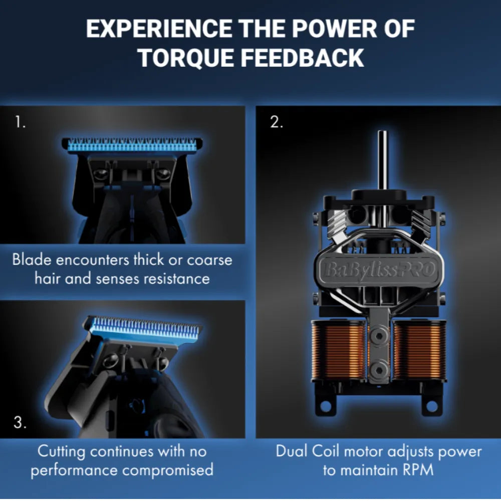 BaBylissPRO High-Performance Dual-Coil Motor Trimmer | FX95T