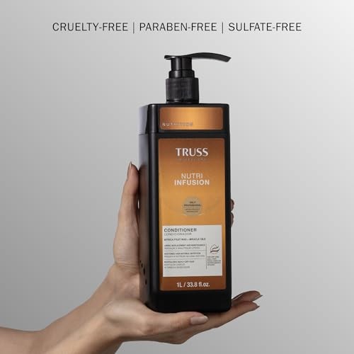 TRUSS Nutri Infusion Hair Conditioner for Damaged Hair - Moisturizing Conditioner to Restore Natural Moisture Balance with Myrica Fruit Wax & Miracle