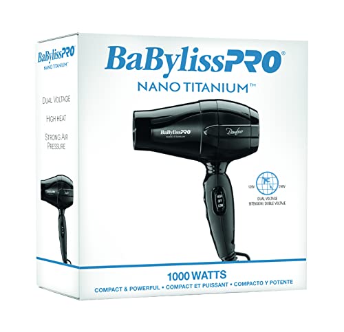 BABYLISSPRO NANO TITANIUM BAMBINO COMPACT DRYER | BNT5510UC