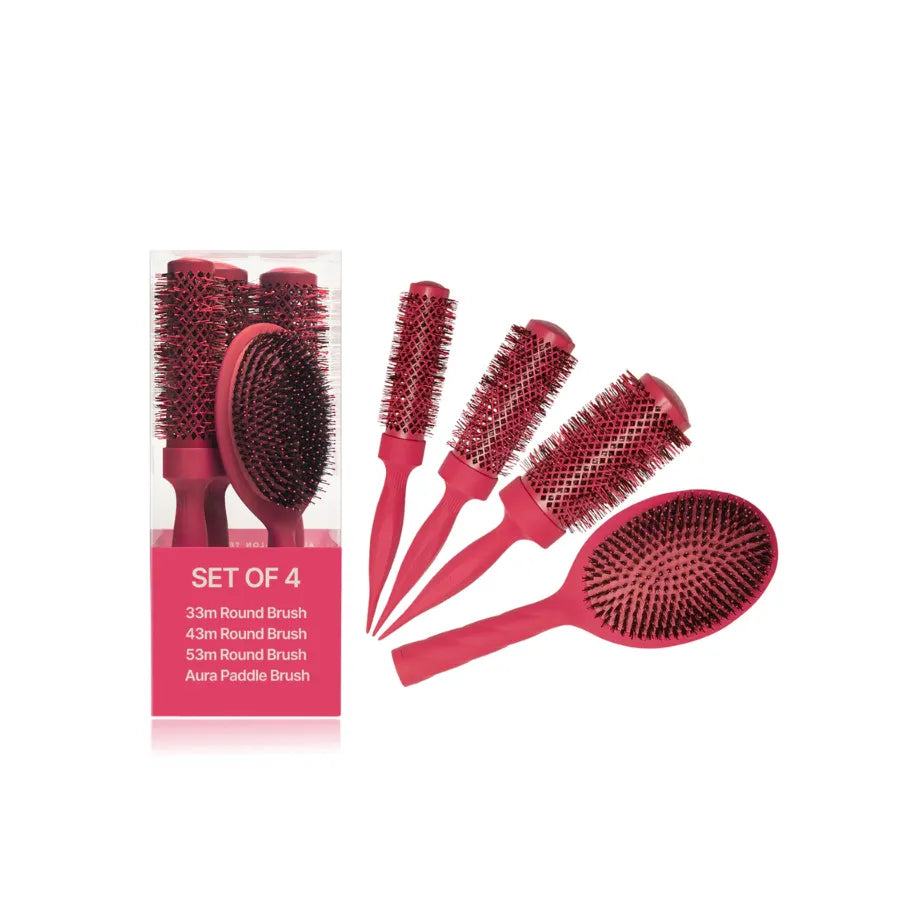 COCCO AURA BRUSH SET-PINK | CKTA4PCS-PINK