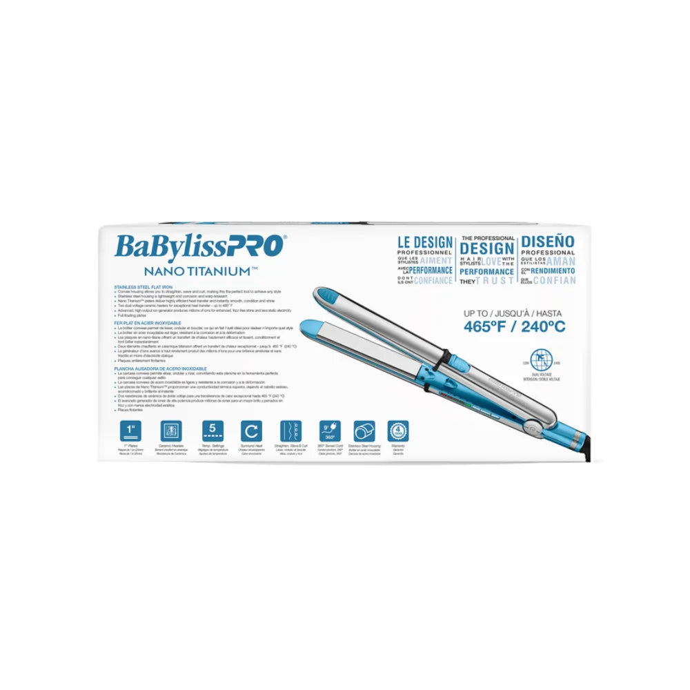 BABYLISSPRO NANO TITANIUM PRIMA 3100 1" STYLING IRON | BNT3100TUC