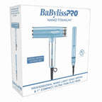 BABYLISS NANO TITANIUM LIMITED EDITION NANO LIGHT DRYER & 1" ULTRA-THIN FLAT IRON | BNTPP79