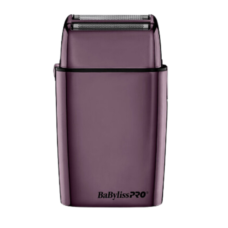 BaBylissPRO FOILFX02 Limited Edition All-Metal Double-Foil Shaver | Purple