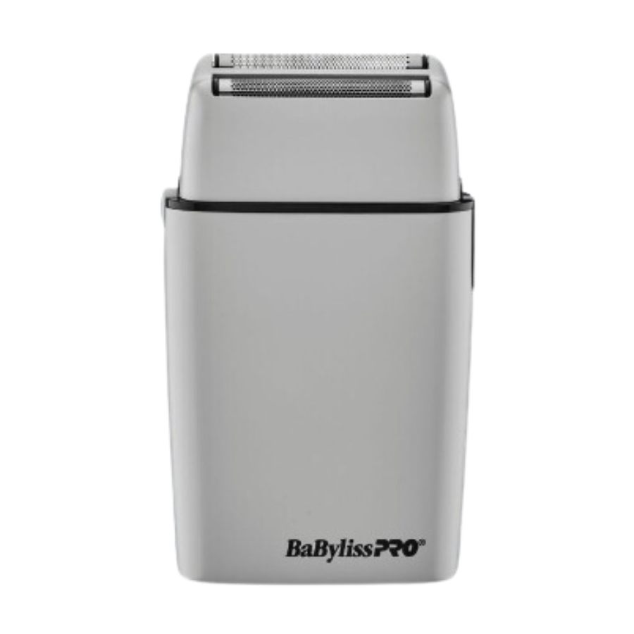BaBylissPRO FOILFX02 Limited Edition All-Metal Double-Foil Shaver | Grey