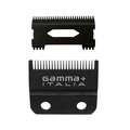 Gamma+ Double Black Diamond Carbon DLC Fixed Replacement Fade Blade w/ Shallow Tooth Cutter | GP534B