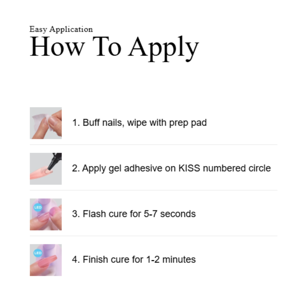 KISS SALON X-TEND LED SOFT GEL SYSTEM | STARTER KIT | SXK01