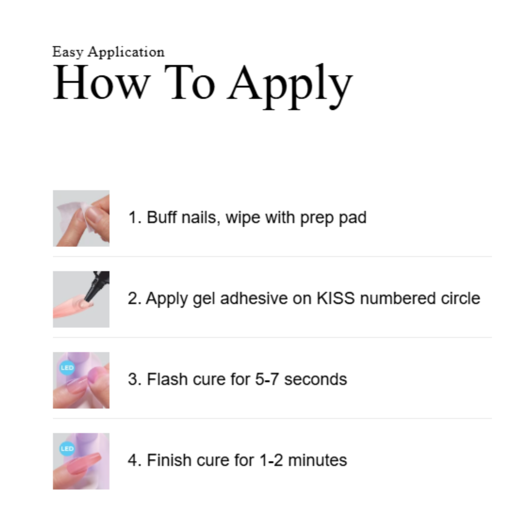 KISS SALON X-TEND LED SOFT GEL SYSTEM | STARTER KIT | SXK01