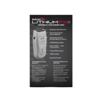 BabylissPRO LithiumFX+ Limited Edition Grey Lithium Clipper & FREE LithiumFX+ Double Foil Shaver | FX673NSGY, FXFS573GY