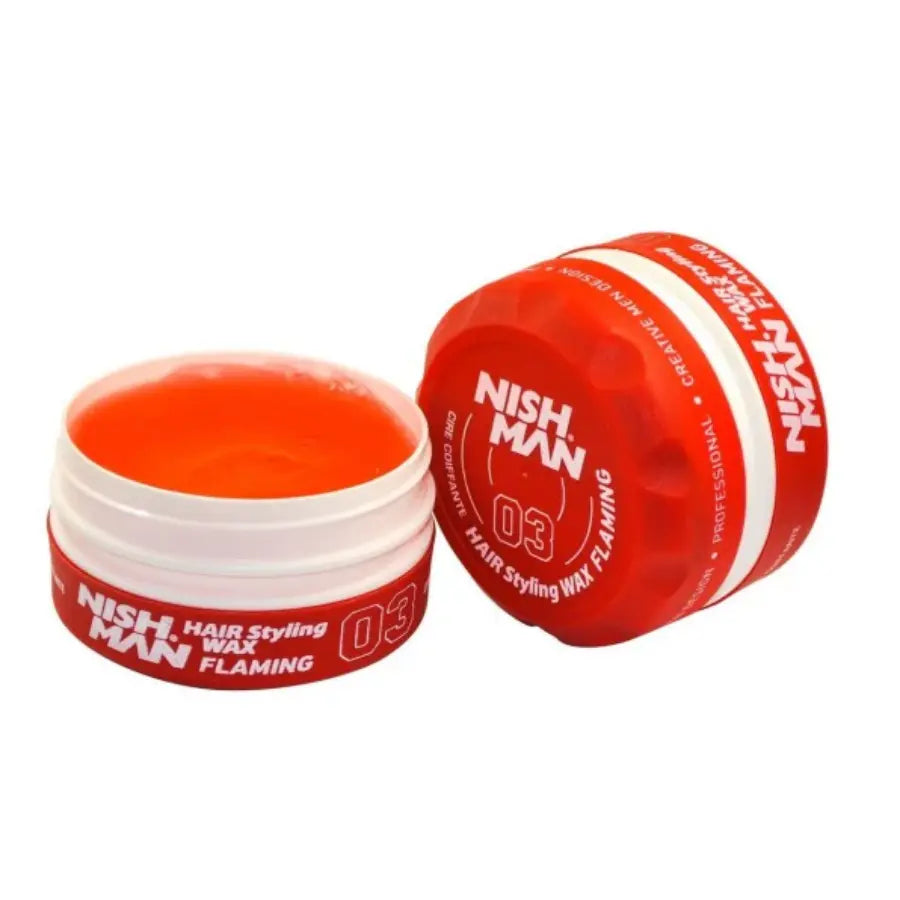 NISHMAN HAIR STYLING WAX FLAMING 03 CIRE COIFFANTE