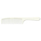 JRL J201 Barbering comb 7.6" Hair clipper comb White
