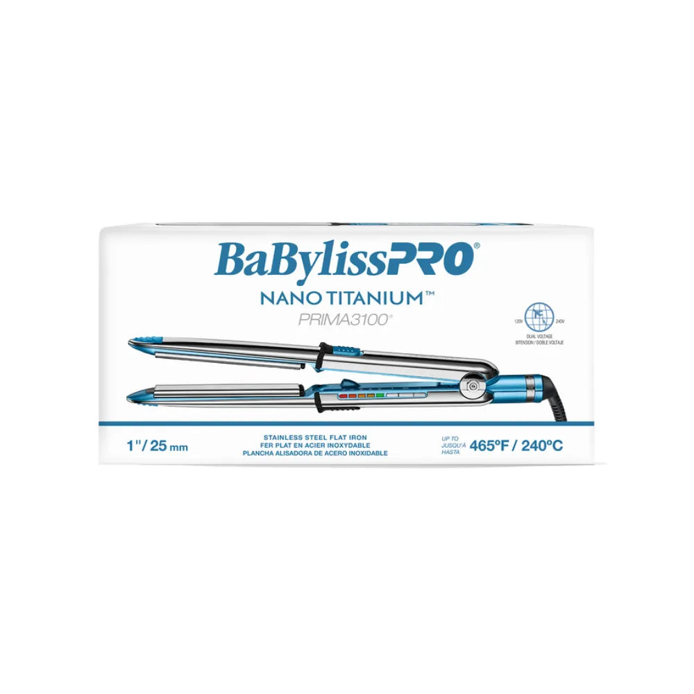 BABYLISSPRO NANO TITANIUM PRIMA 3100 1" STYLING IRON | BNT3100TUC