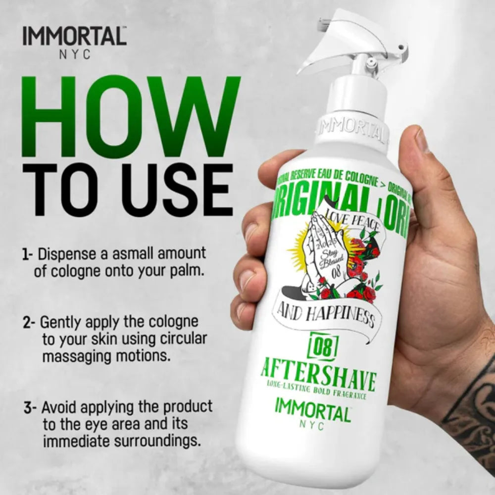 IMMORTAL AFTER SHAVE STAY BLESSED 08 | NYC170