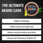 Red Pro Groomane Beard Balm Light Hold