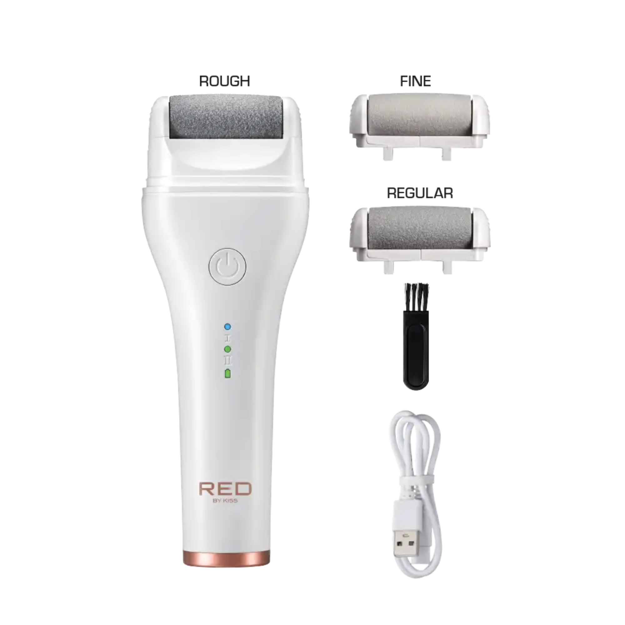 RED BY KISS CORDLESS FOOT CALLUS REMOVER | FCR01
