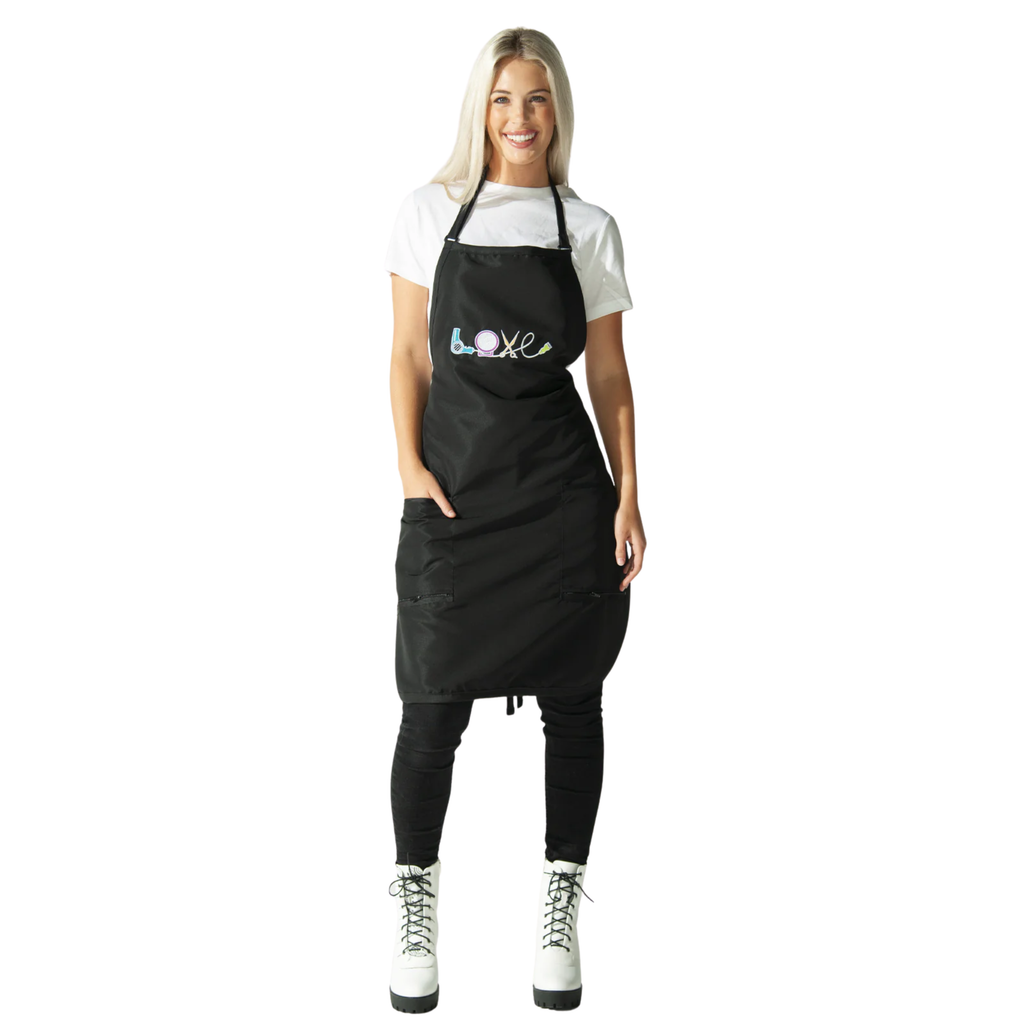BETTY DAIN LOVE STYLIST APRON | 281-BLK