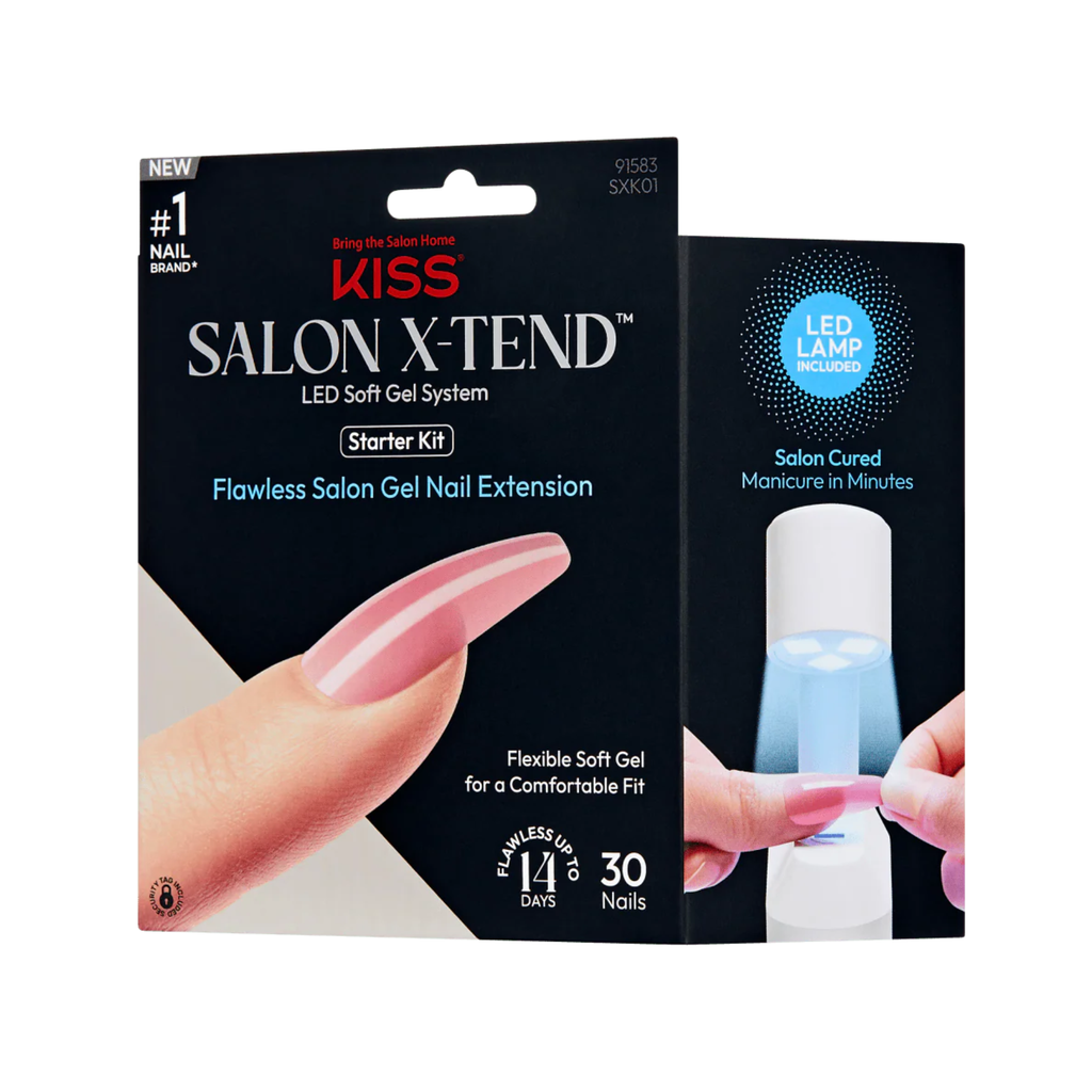 KISS SALON X-TEND LED SOFT GEL SYSTEM | STARTER KIT | SXK01