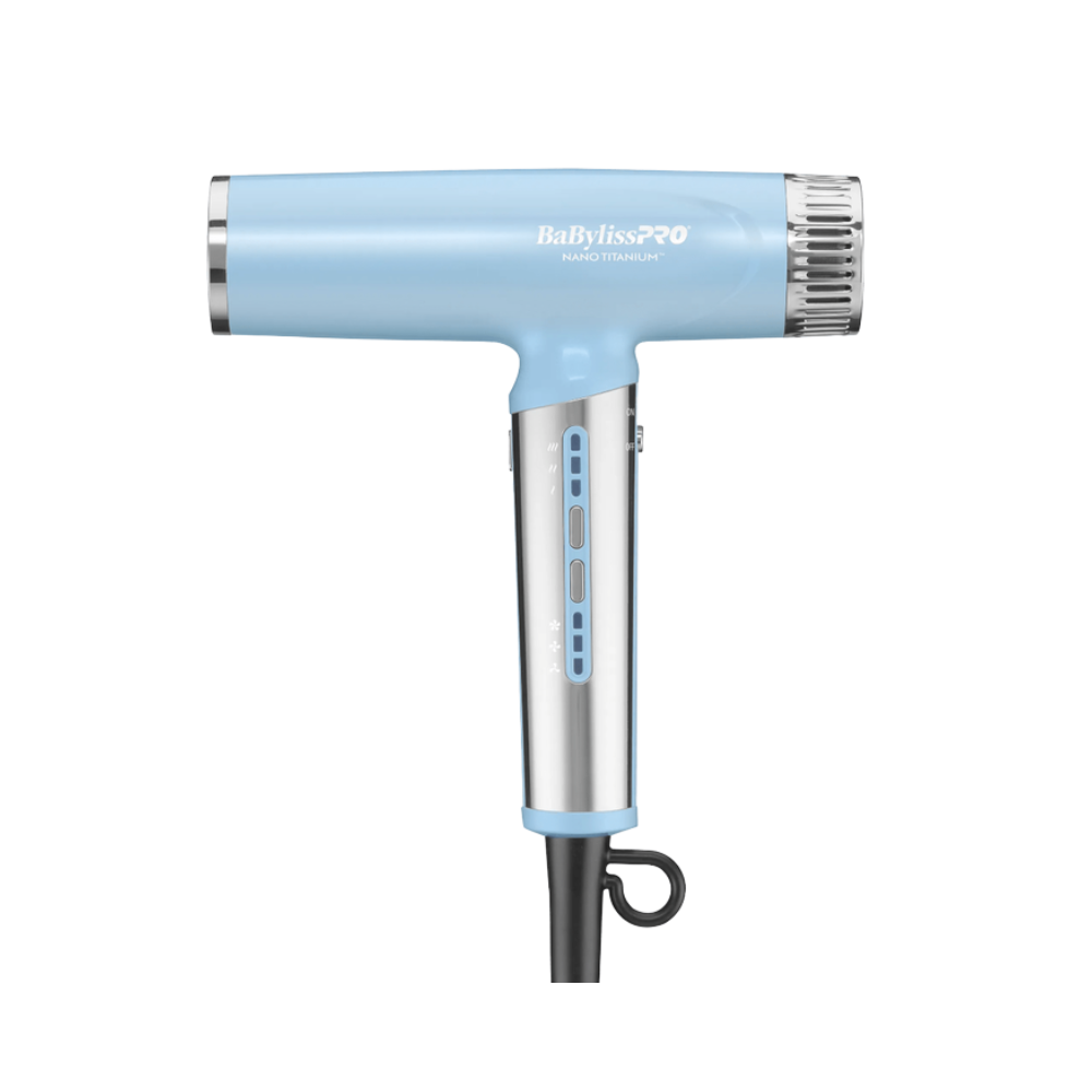 BaBylissPRO Nano Titanium Limited Edition Nano Light Ionic Dryer Iced Blue | BNTC9200LB