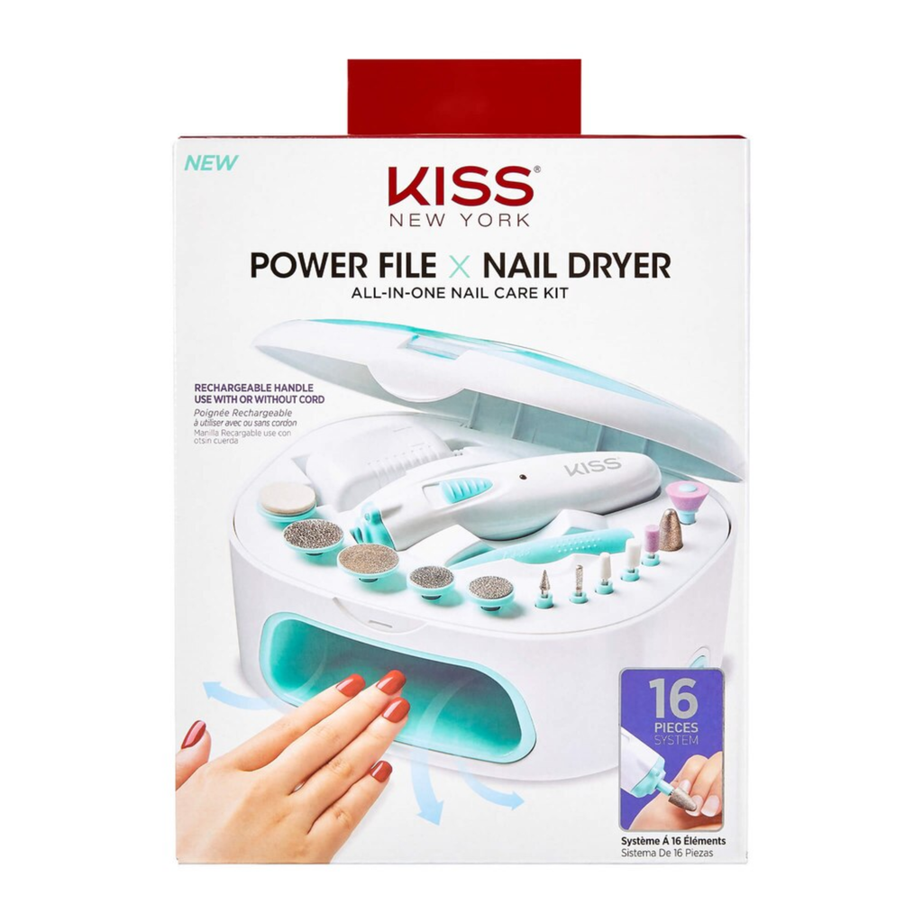 KISS POWER FILE-NAIL DRYER | 2464N