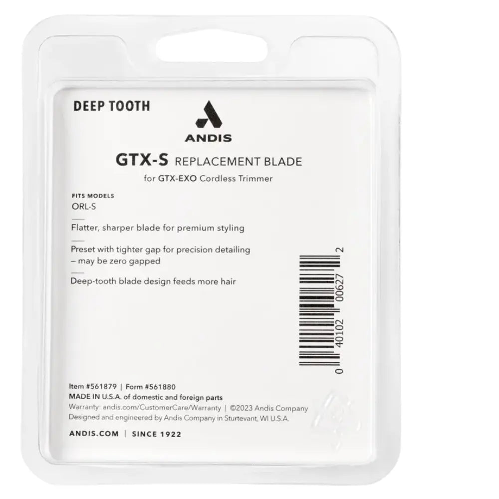 Andis GTX-S Deep Tooth Blade | 561879
