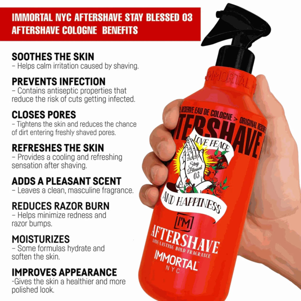 IMMORTAL AFTERSHAVE STAY BLESSED 03