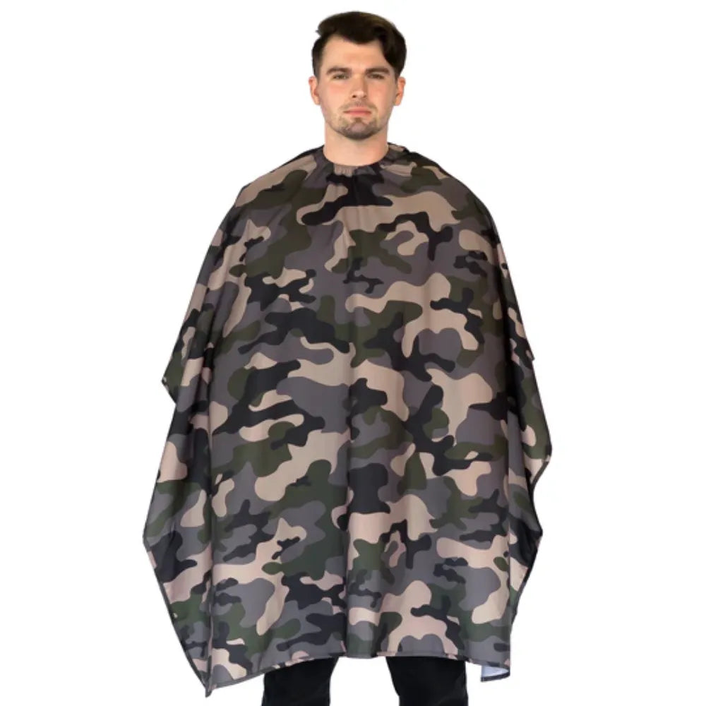 BARBER STRONG THE BARBER CAPE - CAMO