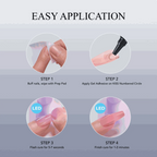 KISS SALON LED SOFT GEL NAIL KIT- KEEP IT