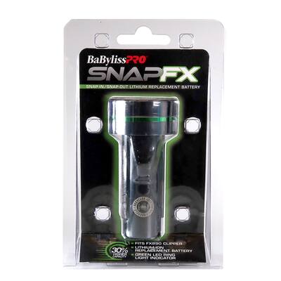 BaBylissPRO SnapFX Snap Out High Capacity Dual Lithium-Ion Clipper Battery | FXBPC33