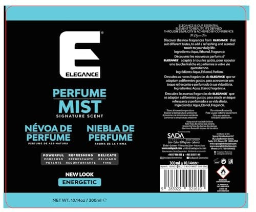 ELEGANCE PERFUME MIST ENERGETIC | 200-1432