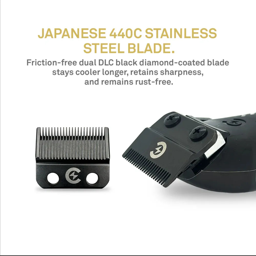 CALIBER .50 CAL BMG CORDLESS MAGNETIC MOTOR CLIPPER, 3 COLOR LID