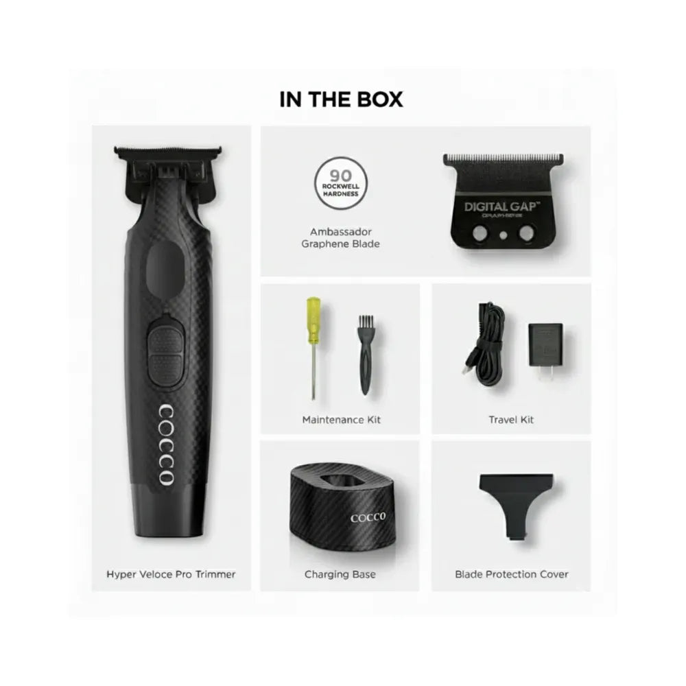 COCCO HYPER VELOCE TRIMMER-CARBON | CHVPT-CARBON