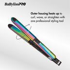 BABYLISSPRO NANO TITANIUM IRIDESCENT PRIMA STYLING IRON SET | BNTPK1RB