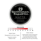 GENTLEMEN REPUBLIC MATTE GROOMING PASTE | 2513