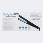 BABYLISSPRO LIMITED EDITION NANO FLAT IRON 1" BLACK | BNTMB4072TUC