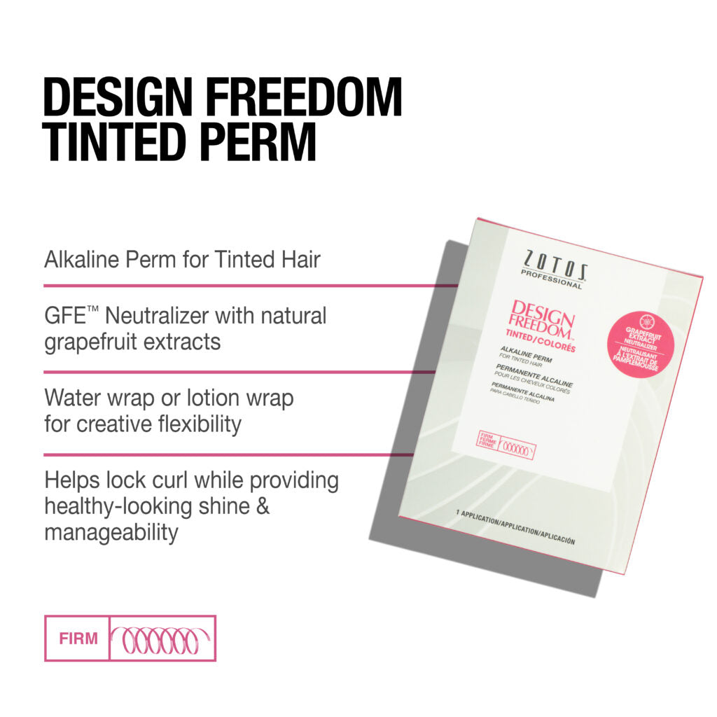 Zotos Design Freedom Perm Tinted