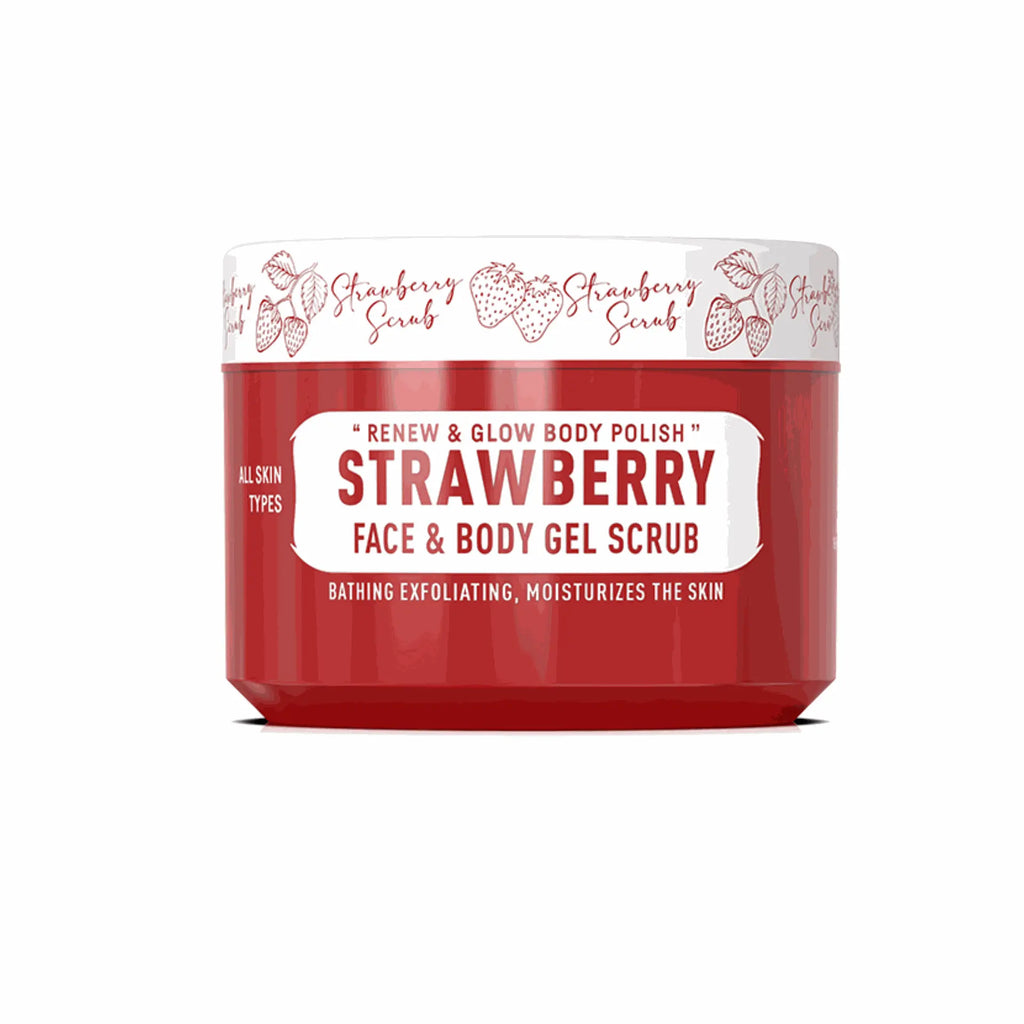 Immortal Infuse Strawberry Face & Body Gel Scrub