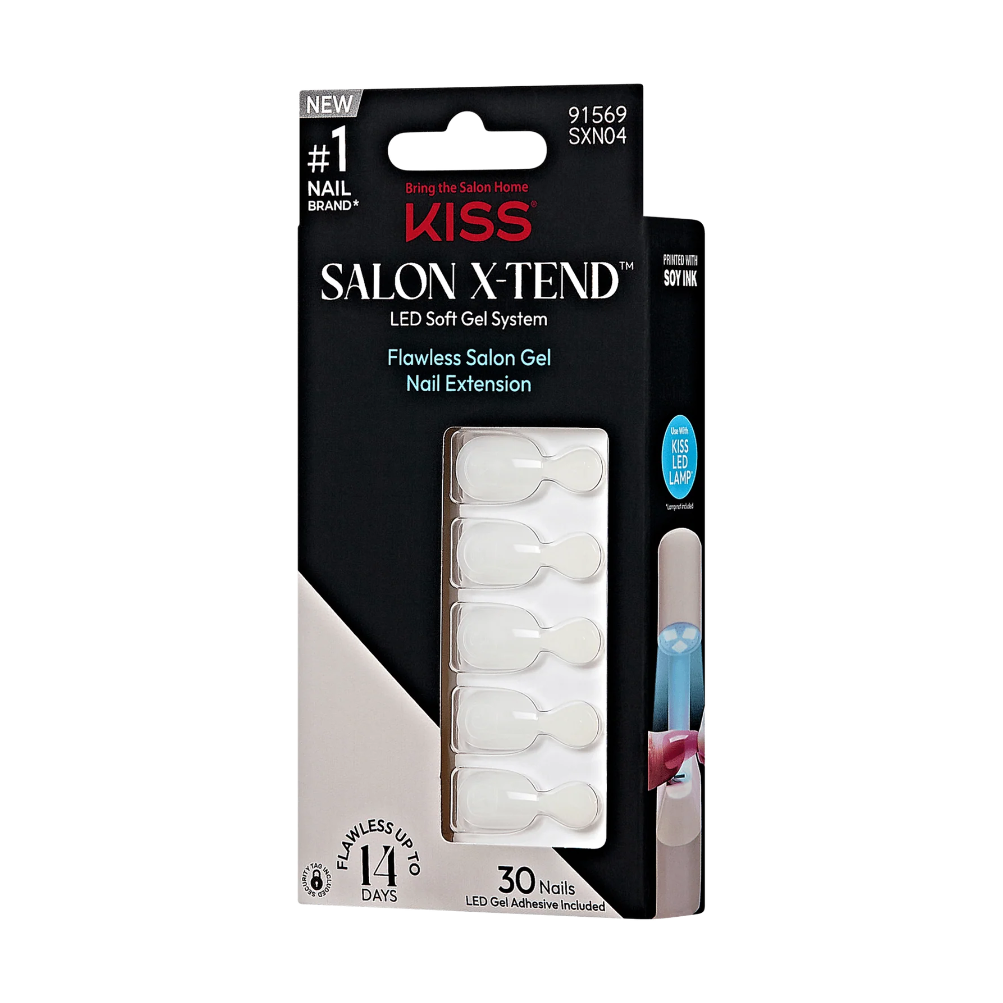 KISS SALON LED SOFT GEL NAIL KIT- KEEP IT | SXN04