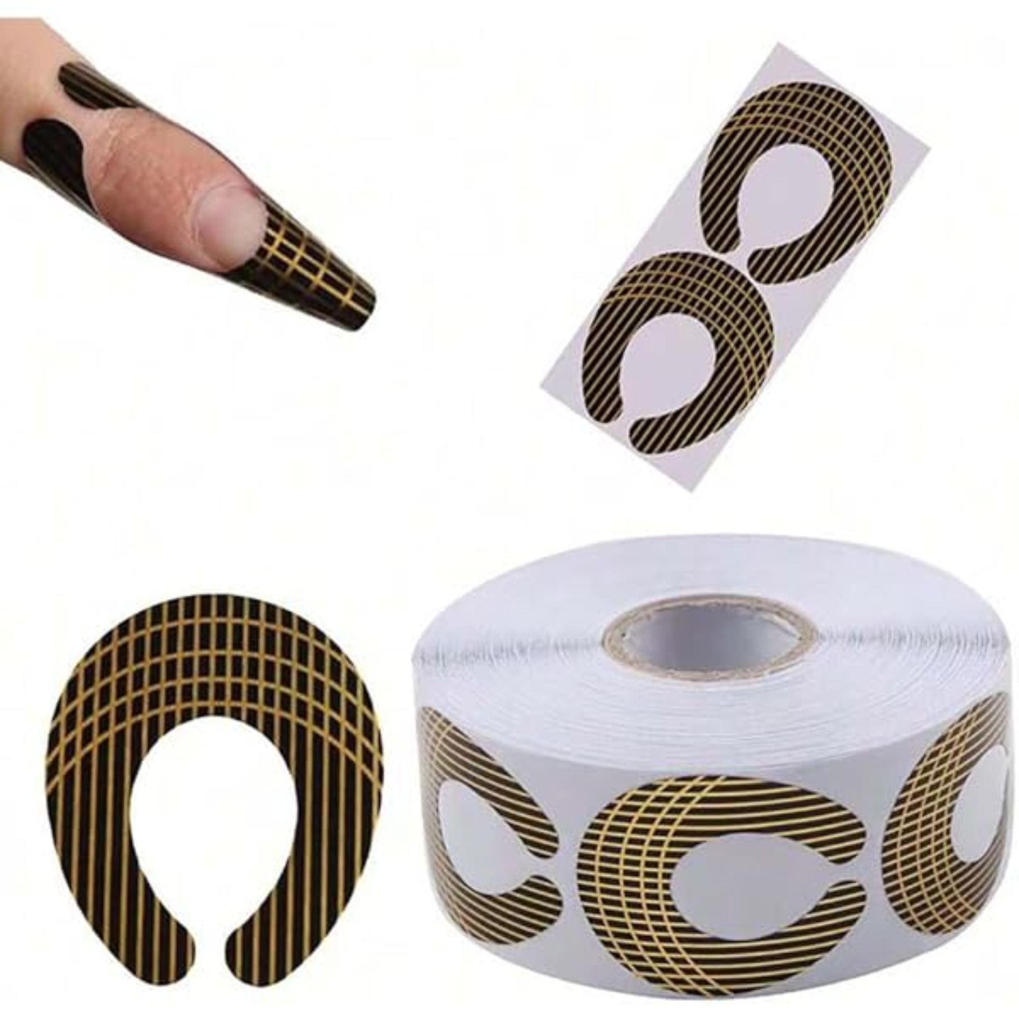 DL Horseshoe Nail Forms DL-C196