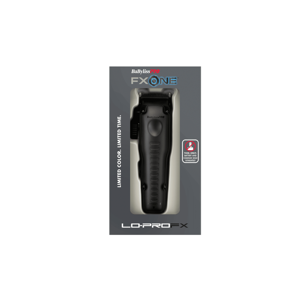 BaBylissPRO FXONE LO-PROFX Clipper & Trimmer Black(BATTERY INCLUDED)