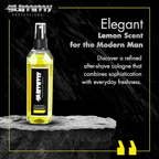 Gummy Aftershave Cologne Lemon | GU-144-LEMON
