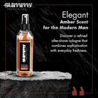 Gummy Aftershave Cologne Amber | GU-144-AMBER