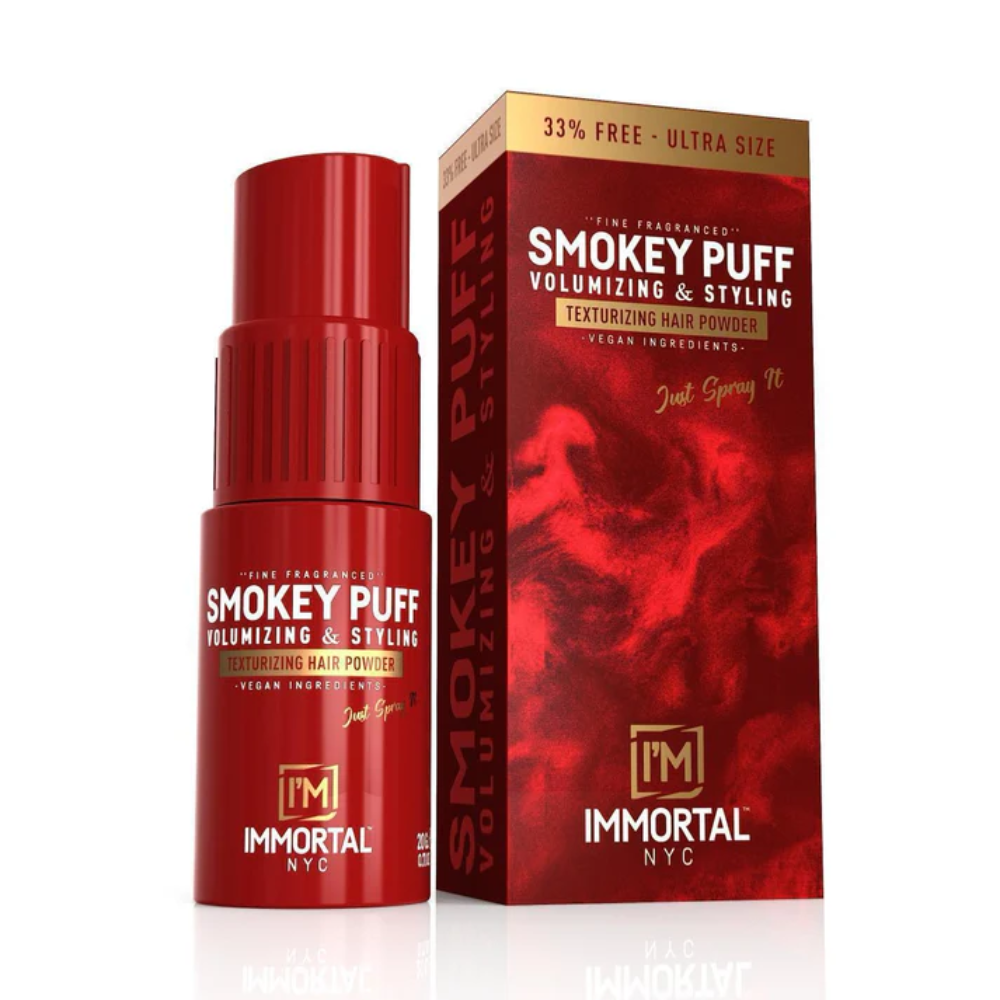 Immortal NYC Smokey Puff Hair Powder – Fine Fragranced & Volumizing Powder