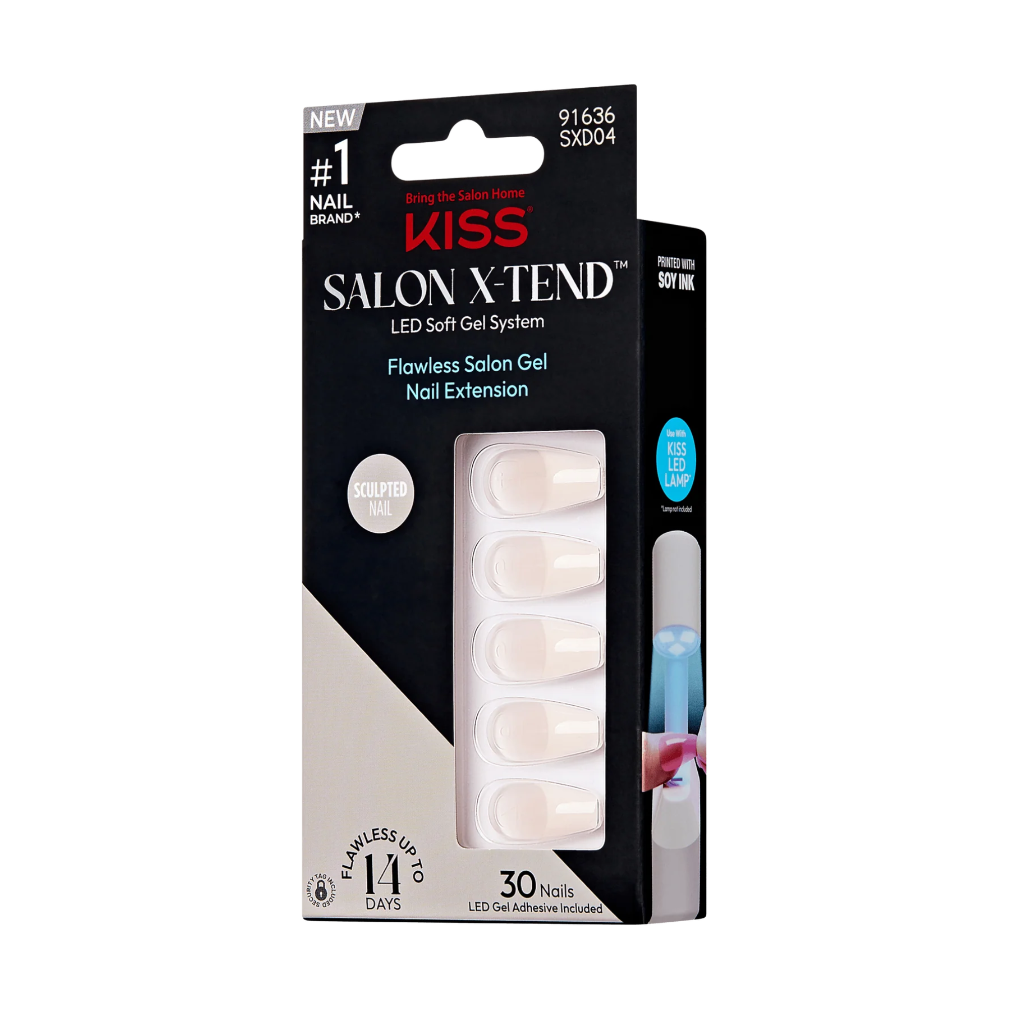 KISS SALON LED SOFT GEL NAIL KIT-TRUSTFALL | SXD04