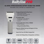 BABYLISSPRO FXONE LIMITED EDITION WHITE - DOUBLE FOIL SHAVER | FX79FSTW