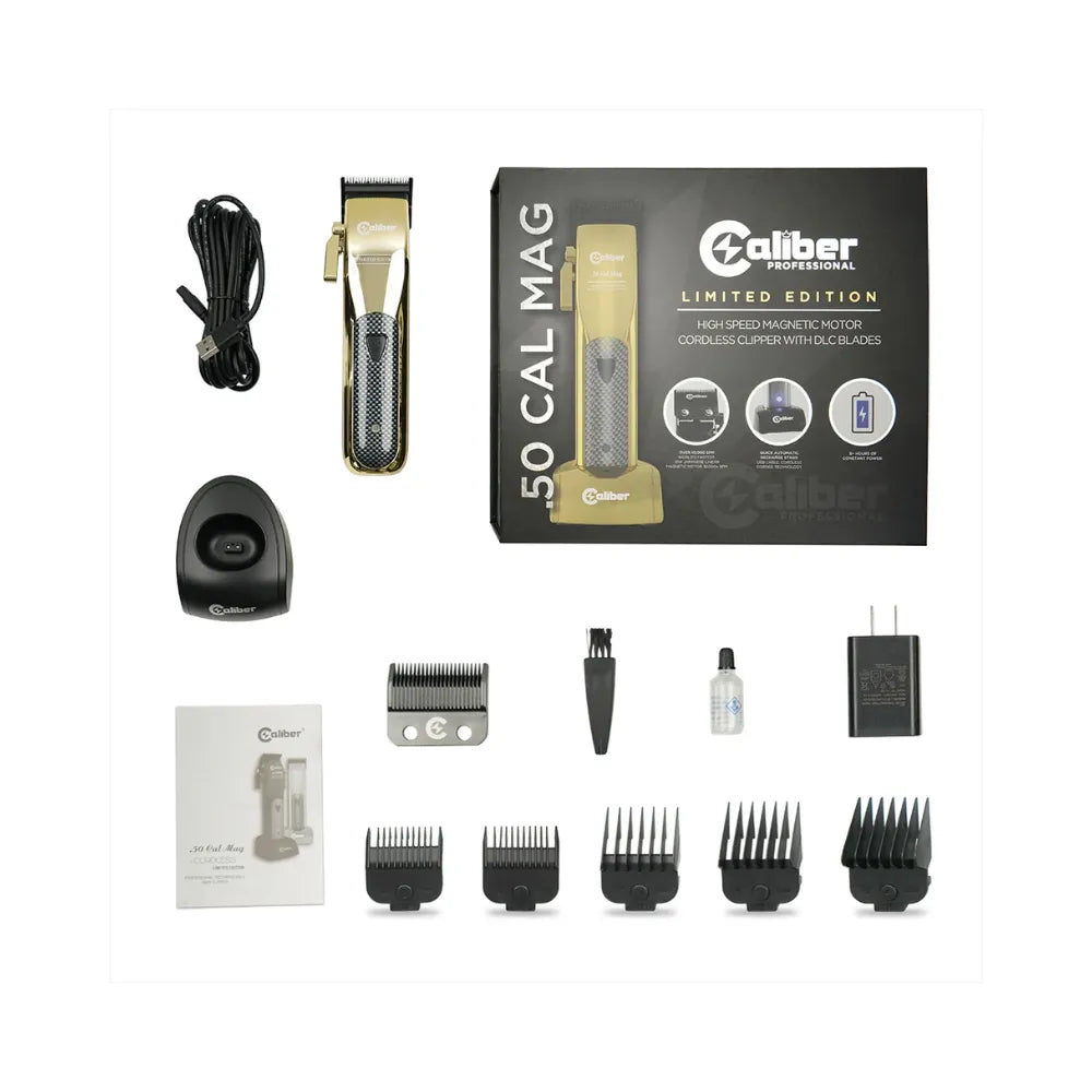 Caliber .50 Cal Mag Limited Edition Gold