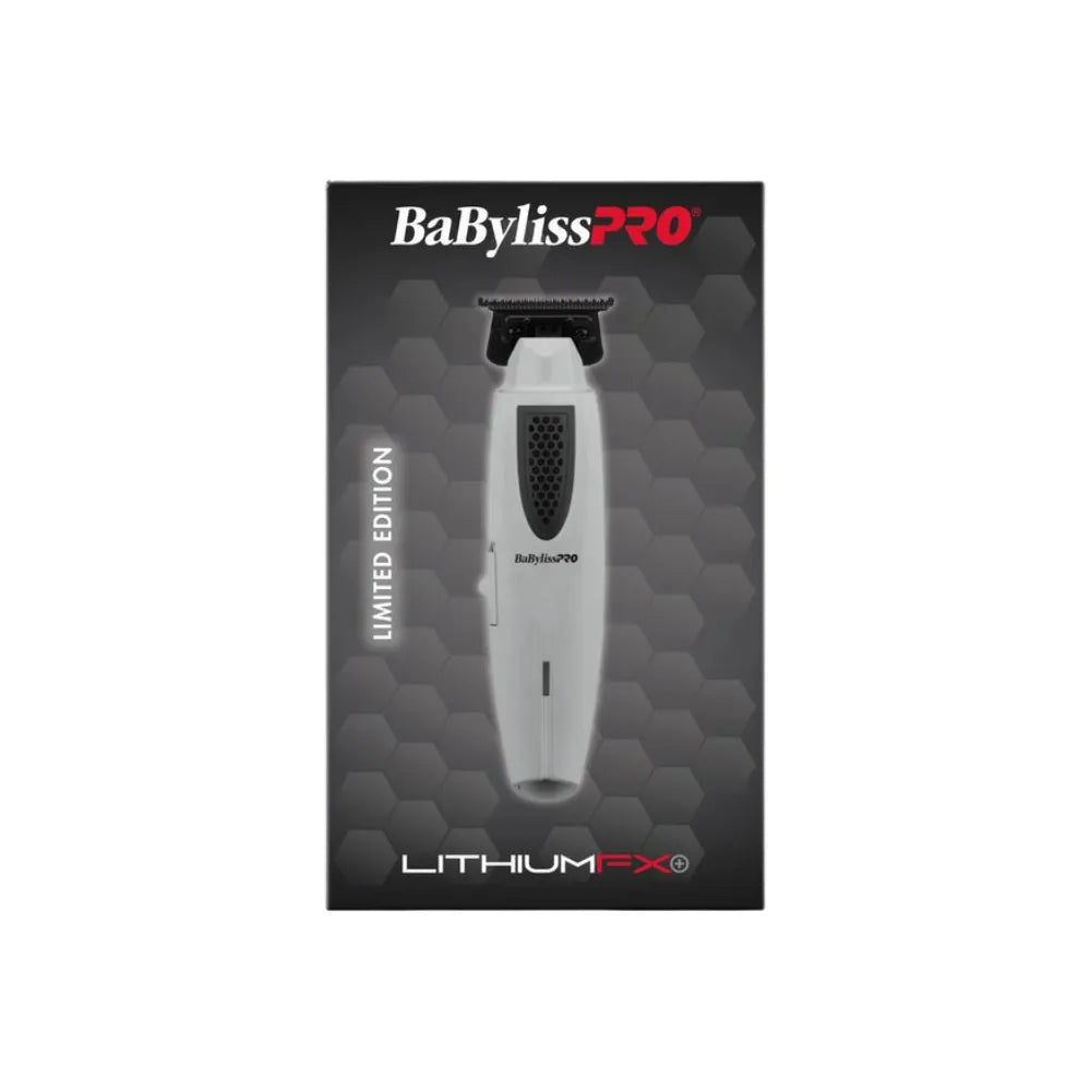 BABYLISSPRO LITHIUMFX+ LIMITED EDITION GREY CORD/CORDLESS LITHIUM ERGONOMIC TRIMMER | FX773NGY