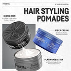 IMMORTAL NYC ICONIC MEN CREAM POMADE FLEX MEDIUM/STRONG HOLD