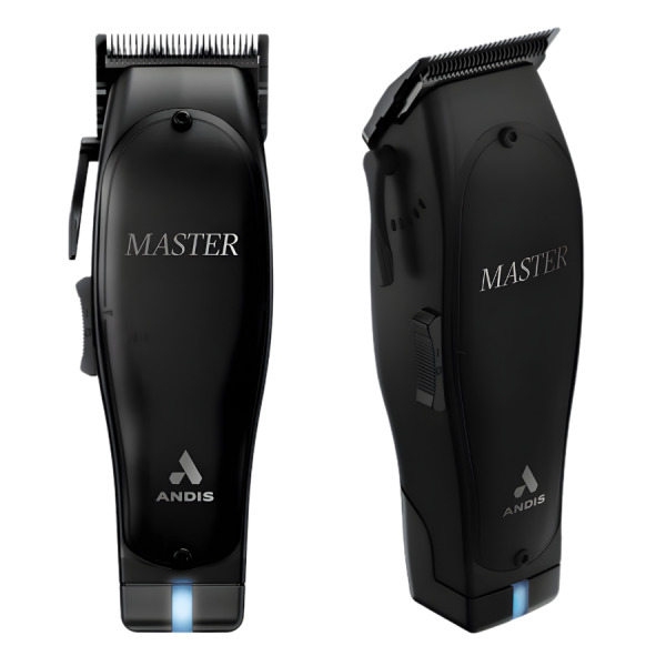 Andis Master Cordless Black Label Clipper & FREE Dual Magnetic 5-Piece Attachment Comb | Set